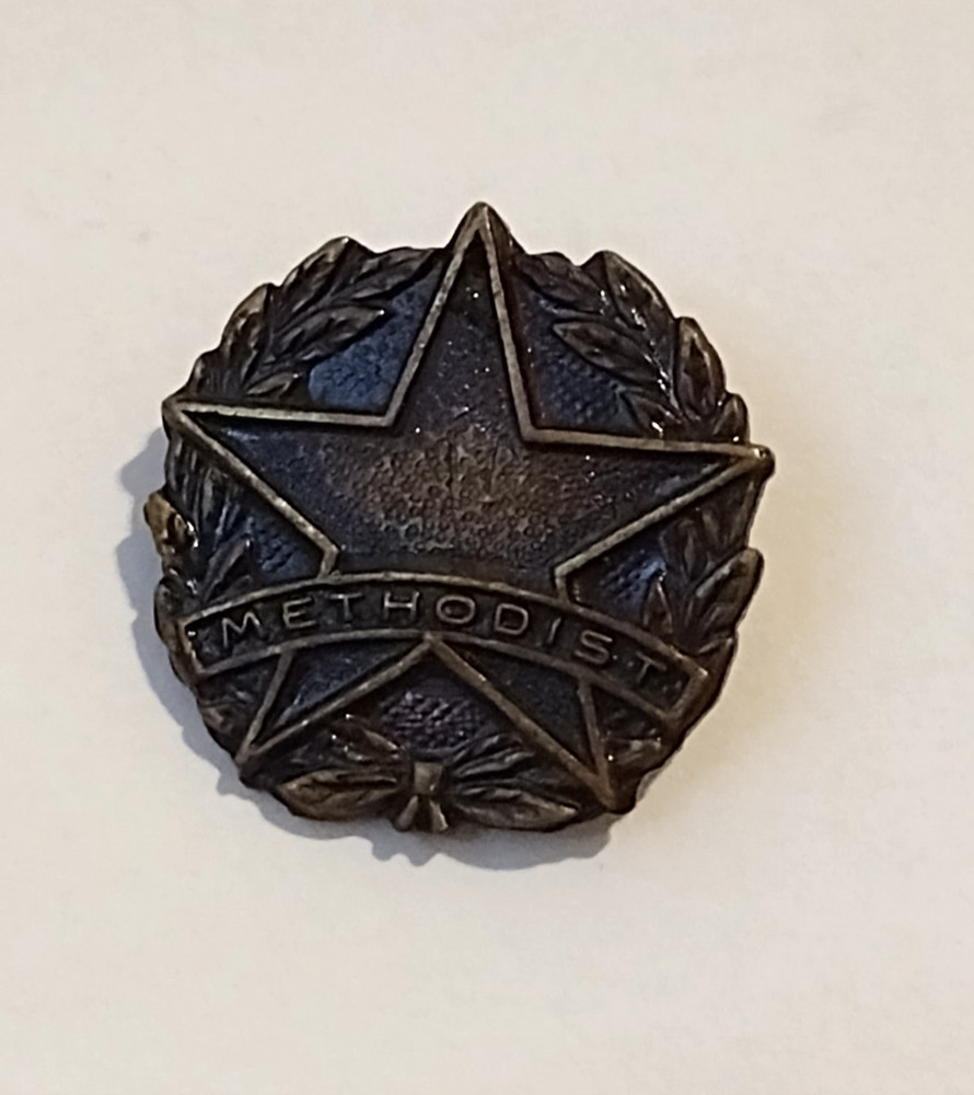 Methodist Religious Vintage Lapel Pin