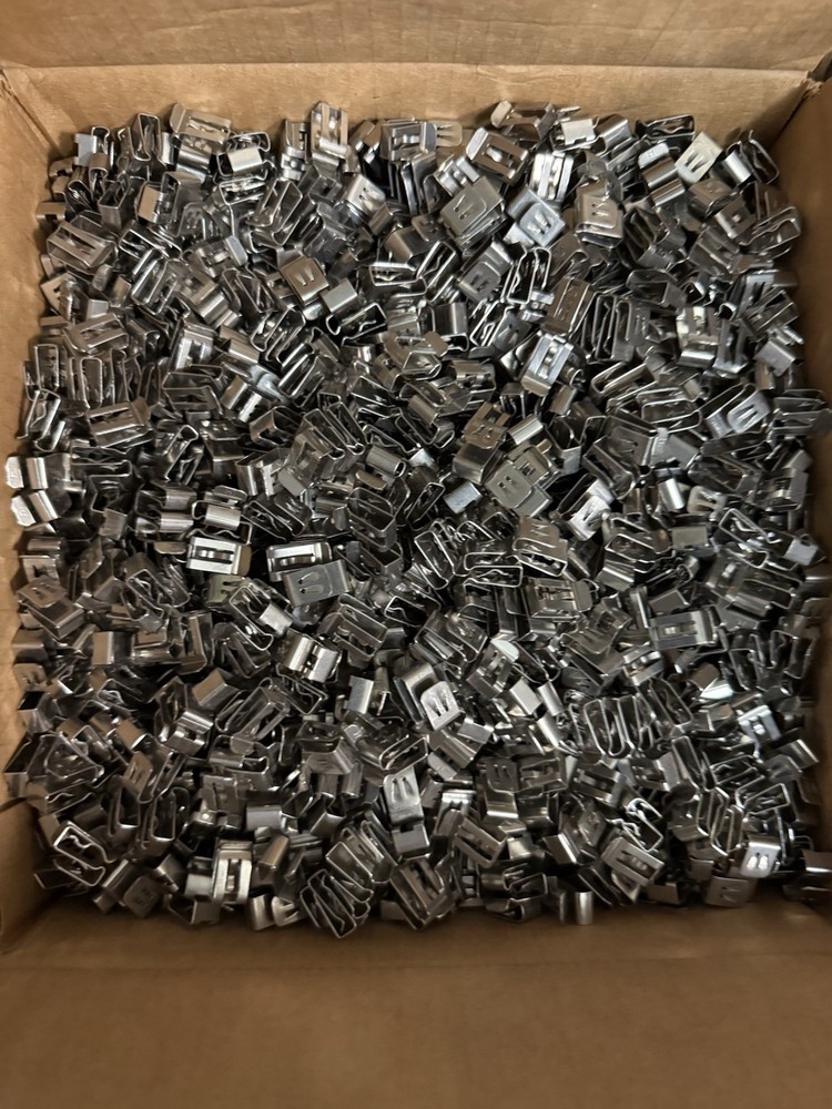 HellermannTyton 151-01699 Low Profile Metal Edge Clip MSC2LP. 1 Box 2,600 Each