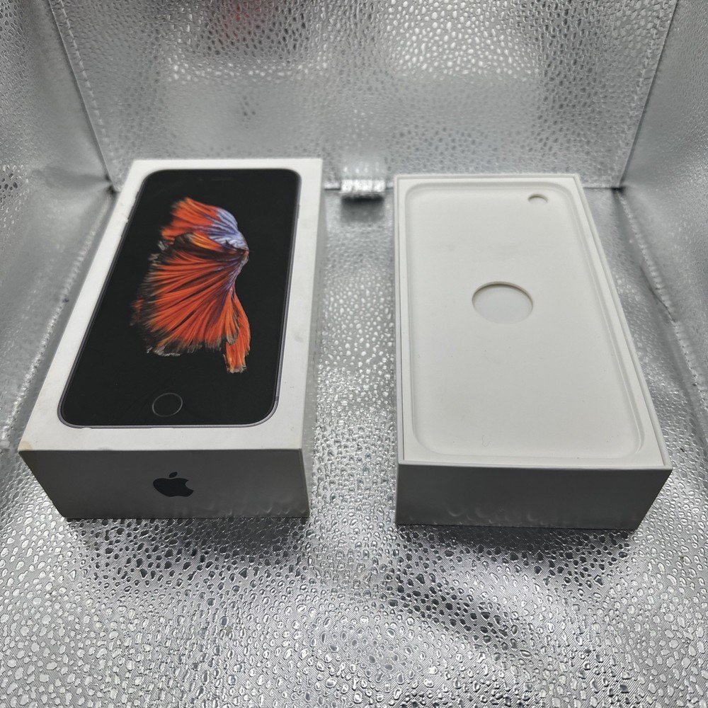*BOX ONLY* APPLE iPhone 6S Space Gray 32GB ~ Original Empty Box W/ Insert Papers