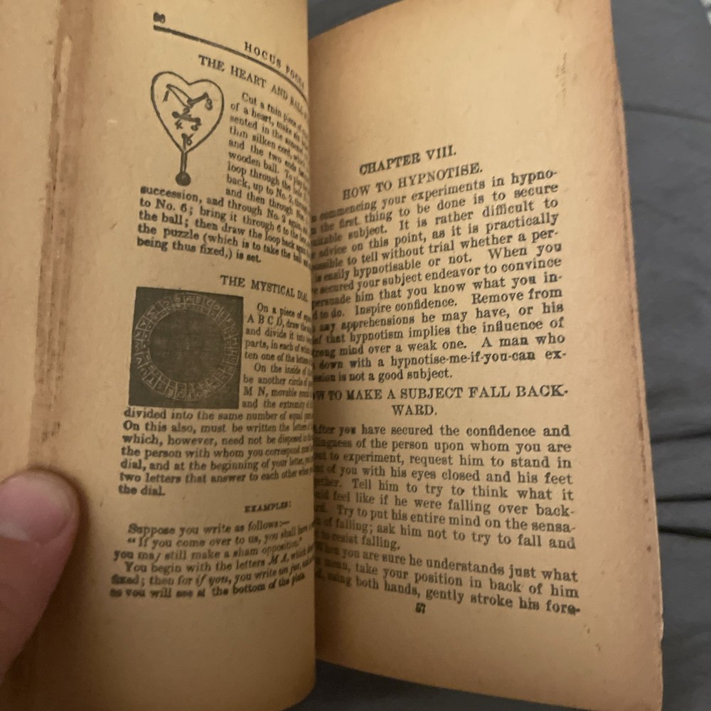 Kellar’s Wizards Manual Hypnotism