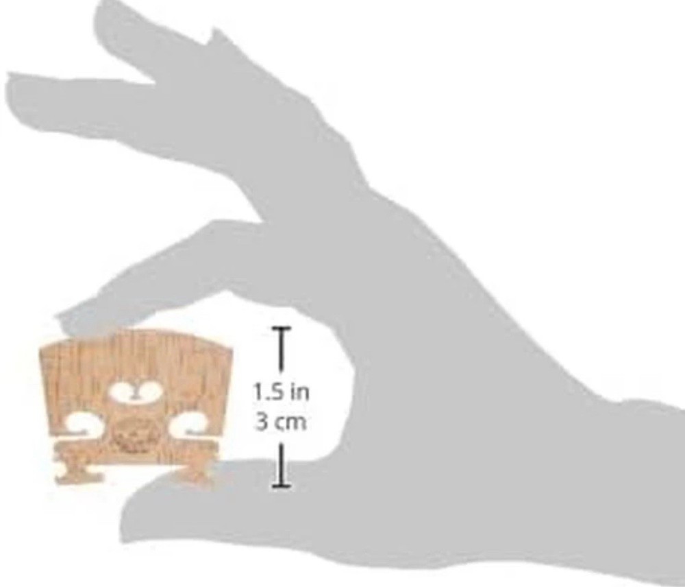 Aubert VB-7 Select Figured Violin Bridge 4/4 Size Professional Quality