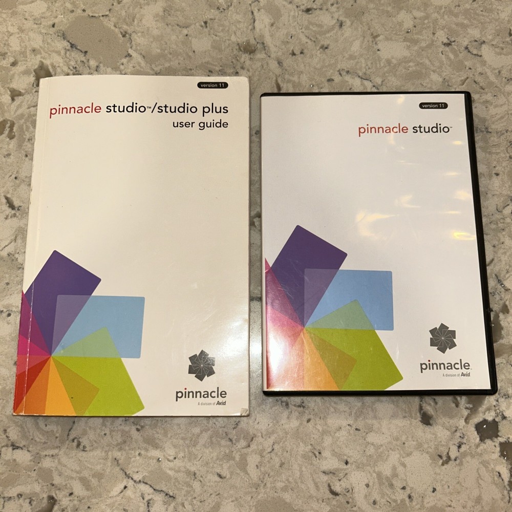 PINNACLE STUDIO VERSION 11 VIDEO EDITING Preowned in Excellent Condition
