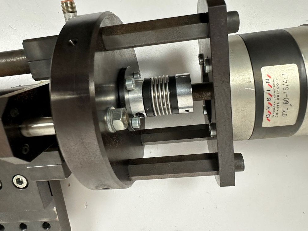 Schubert & Salzer DN 100 sliding gate valve with diaphragm actuator