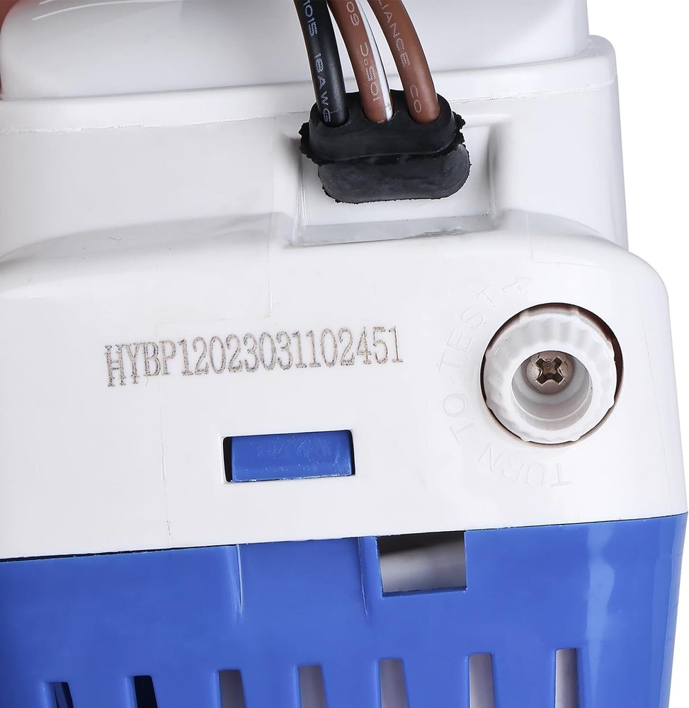 12V 760GPH Automatic Submersible Boat Bilge Water Pump Marine w/ Float Switch