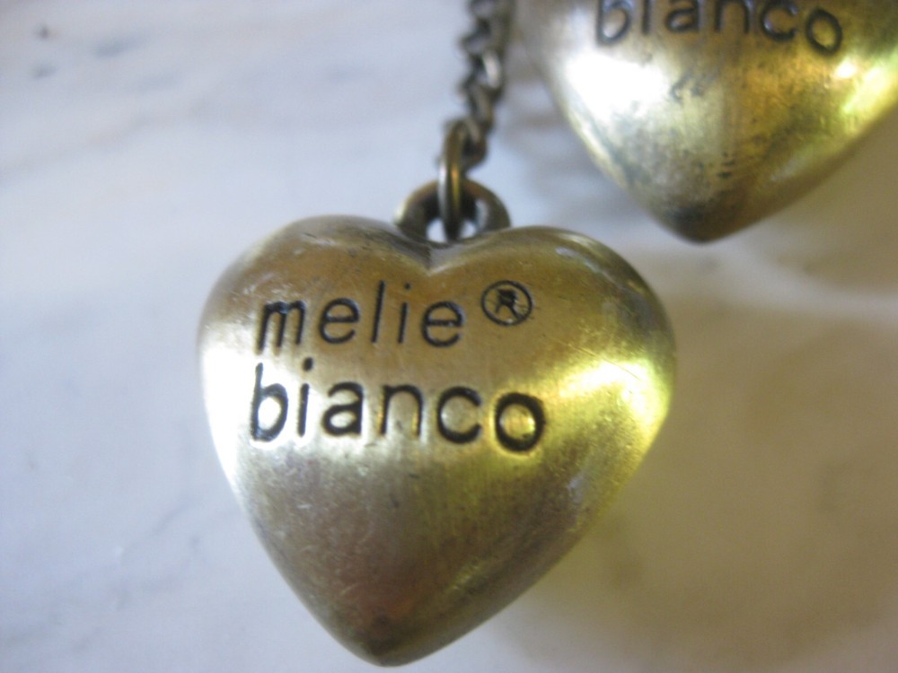 Melie Bianco Keychain hearts