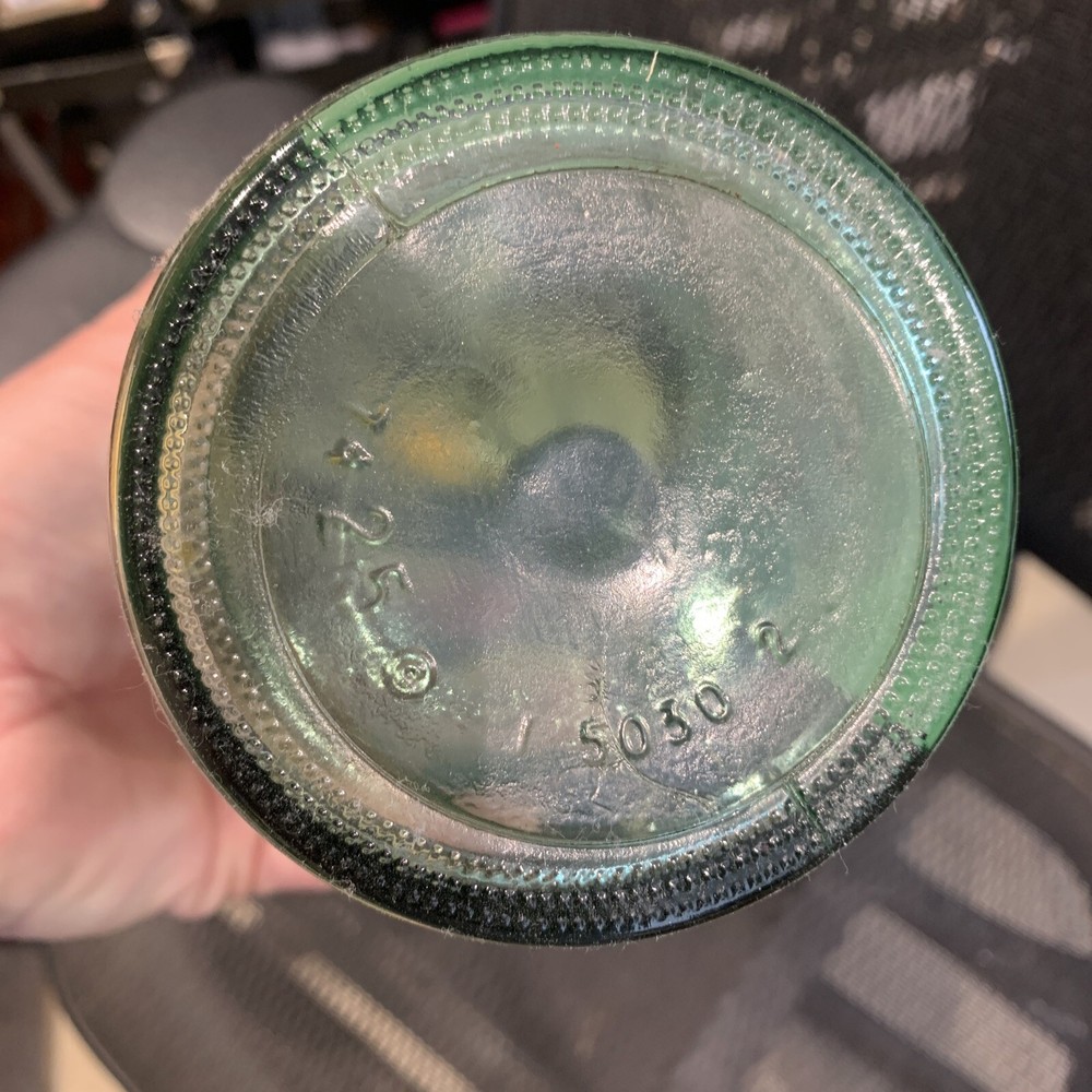 RARE 32 oz.1974 Dr Pepper Watergate "bug" Bottle 3rd shift