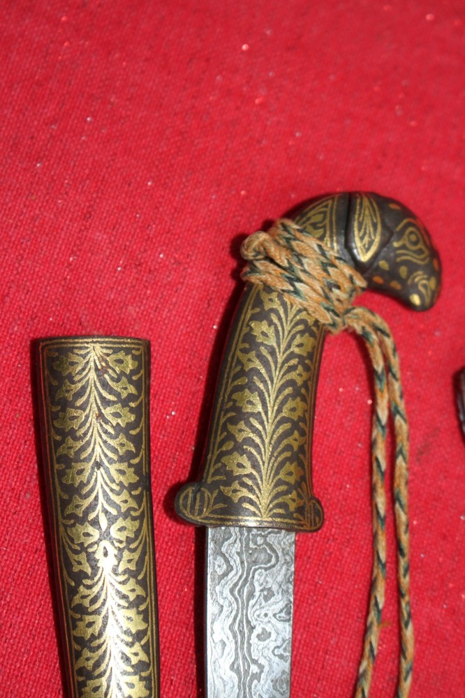 Indian Koftgari dagger, 20th C.