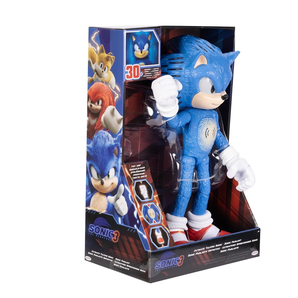 Sonic The Hedgehog 3 Ultimate Talking 12-Inch 12",