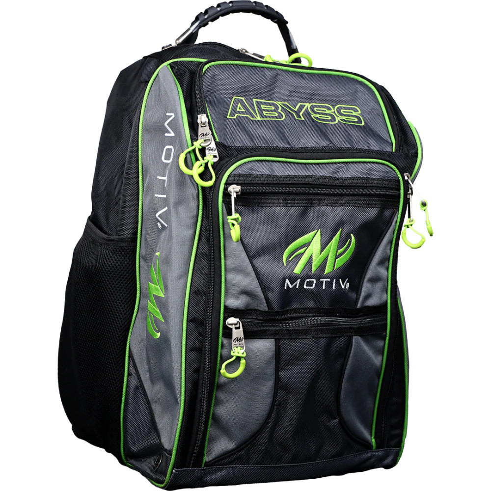 Motiv Abyss Giant Backpack Gray/Lime