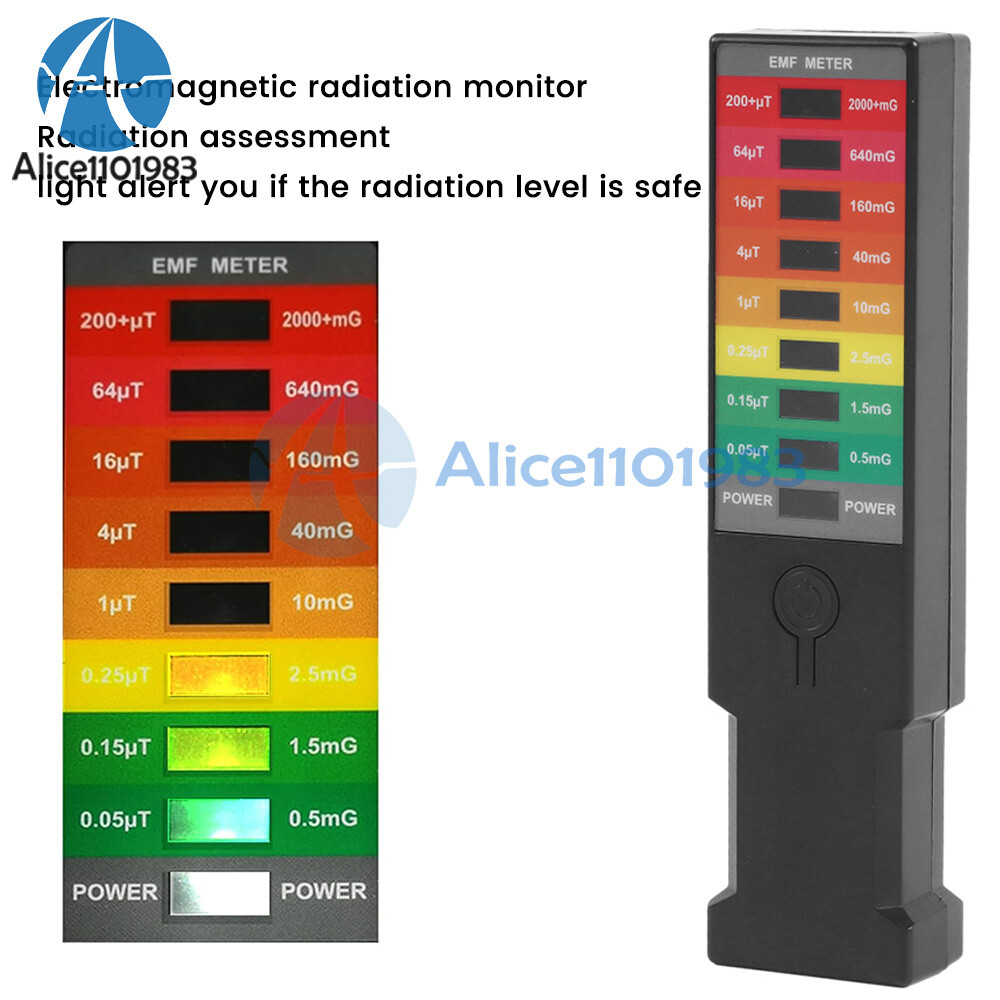 Electromagnetic Field Radiation Detector EMF Meter Electromagnetic Field Tester