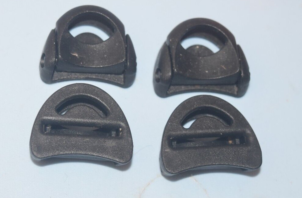 35 Various sizes & styles of Strap Adjustable Buckle Plastic Side Release Clips