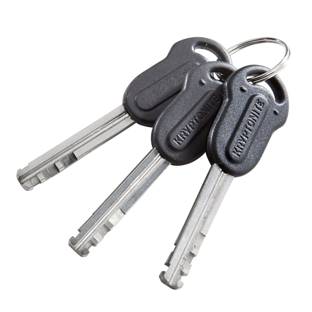 Kryptonite New York U-Lock - 8x4" Keyed Black