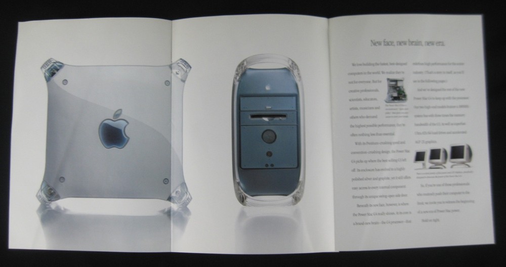 Vintage 1999 Apple Computer Power Mac G4 Brochure Advertisement
