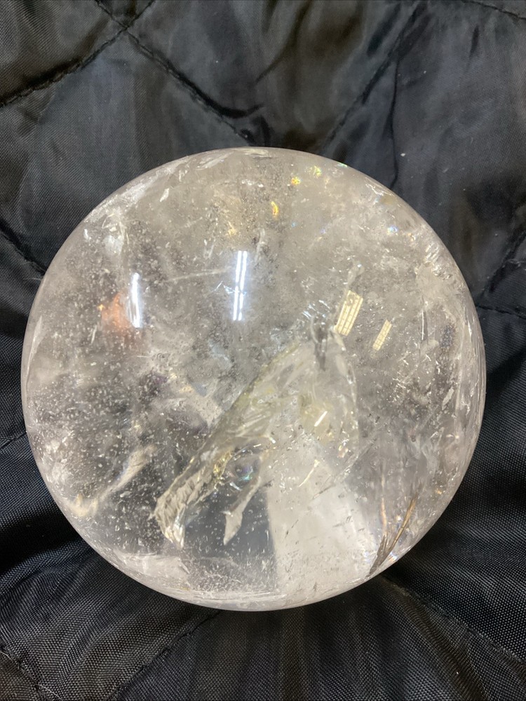 Pure Quartz Sphere Healing Crystal