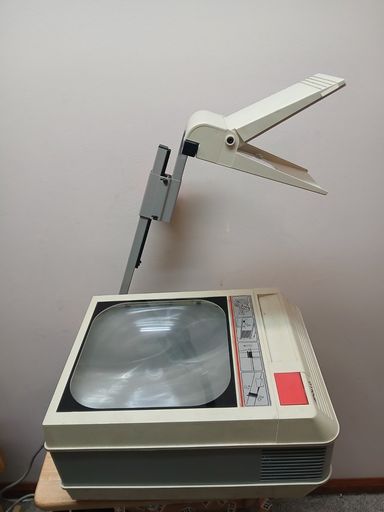 Vintage Apollo Eclipse AI 2000 Overhead Projector W/ Manual - Tested & Works