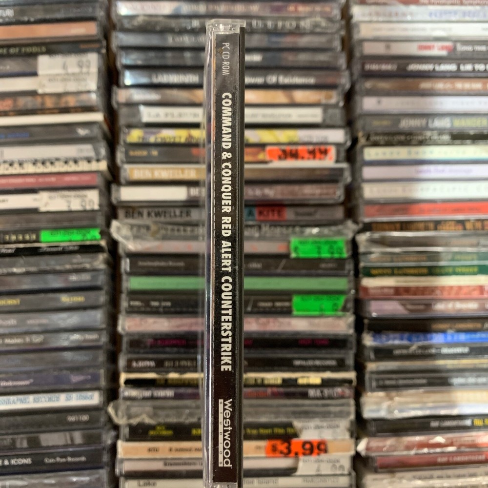 COMMAND & CONQUER // Red Alert - Counterstrike [Vintage PC Game, VG] Win95