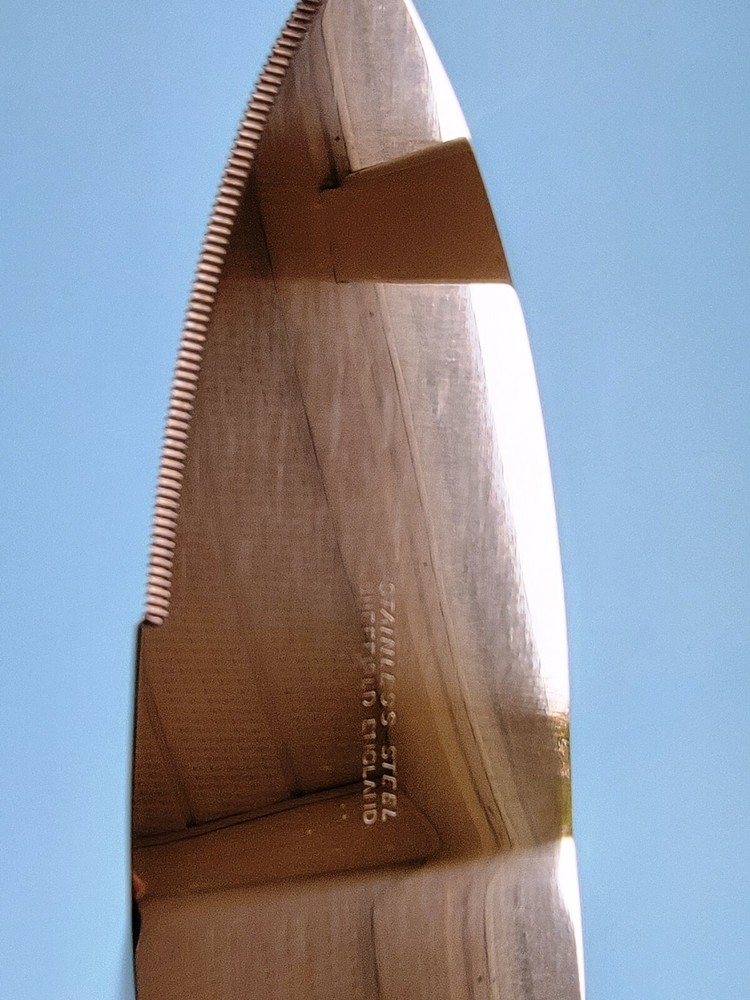 BIRKS by Sheffield Replacement 5-3/4 PIE BLADE, OFFSET style, Made in England