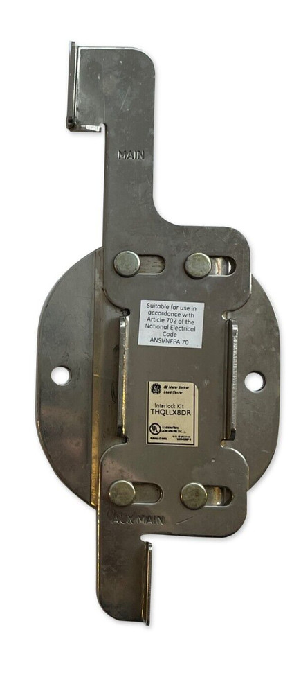 THQLLX8DR 400 Amp General Electric Meter Main Panel Generator interlock