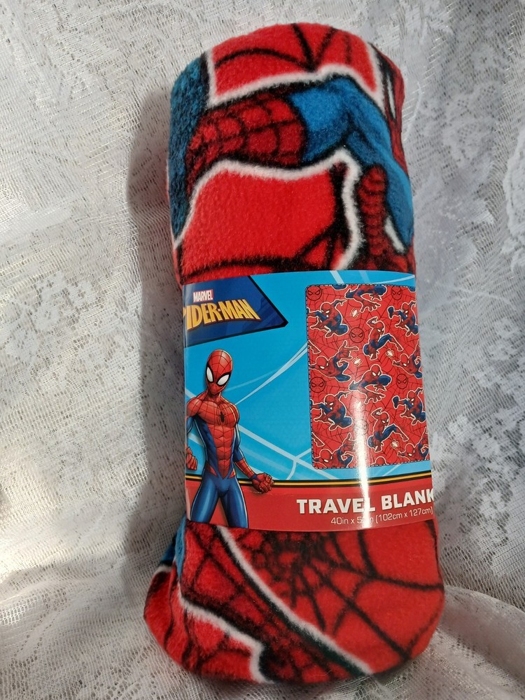 Marvel Spider-Man Soft Kid's Throw 40x50in Polyester New