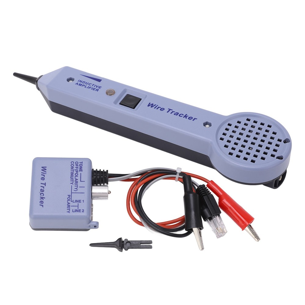 ⁺Network Cable Tracing Tester Kit Audio Adjustable Induction Amplifier Cable