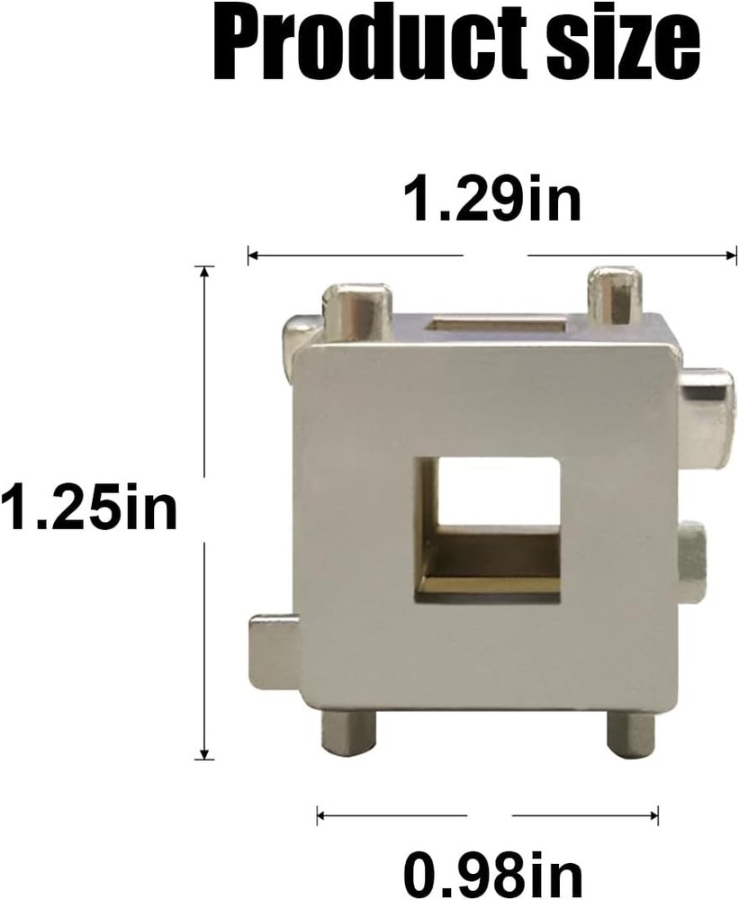 Car Cube Brake Caliper Compression Tool, Steel Rear Disc Piston 1PC