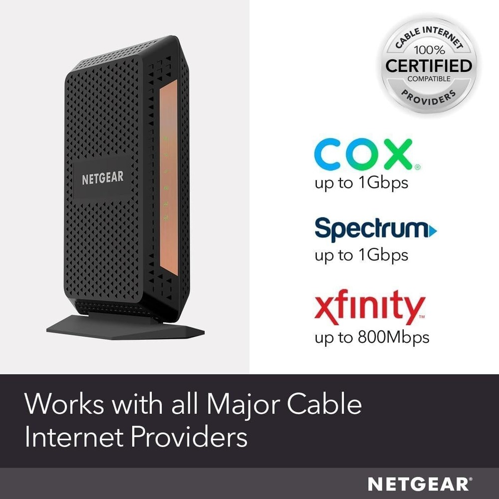 NETGEAR Nighthawk Cable Modem (CM1100)