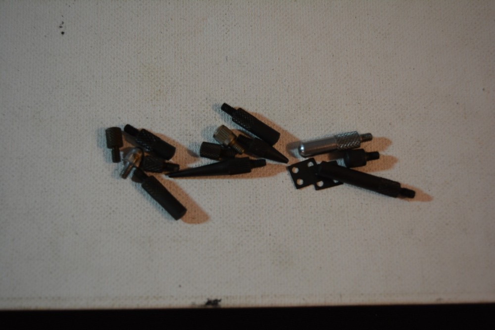 Lot of Machinists Dial Indicator end points, hardware