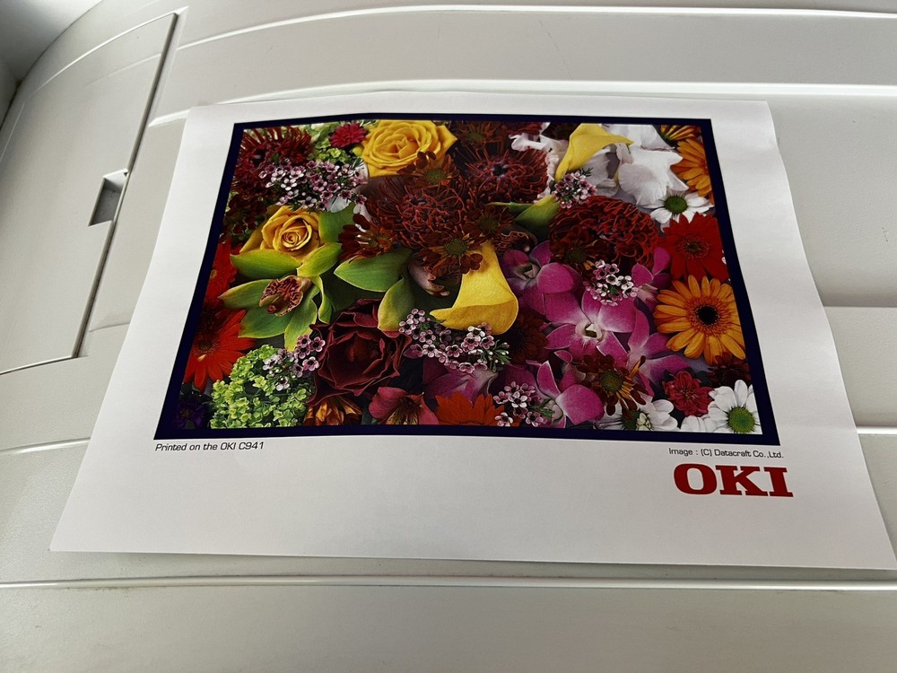 Oki C941e White Toner Printer