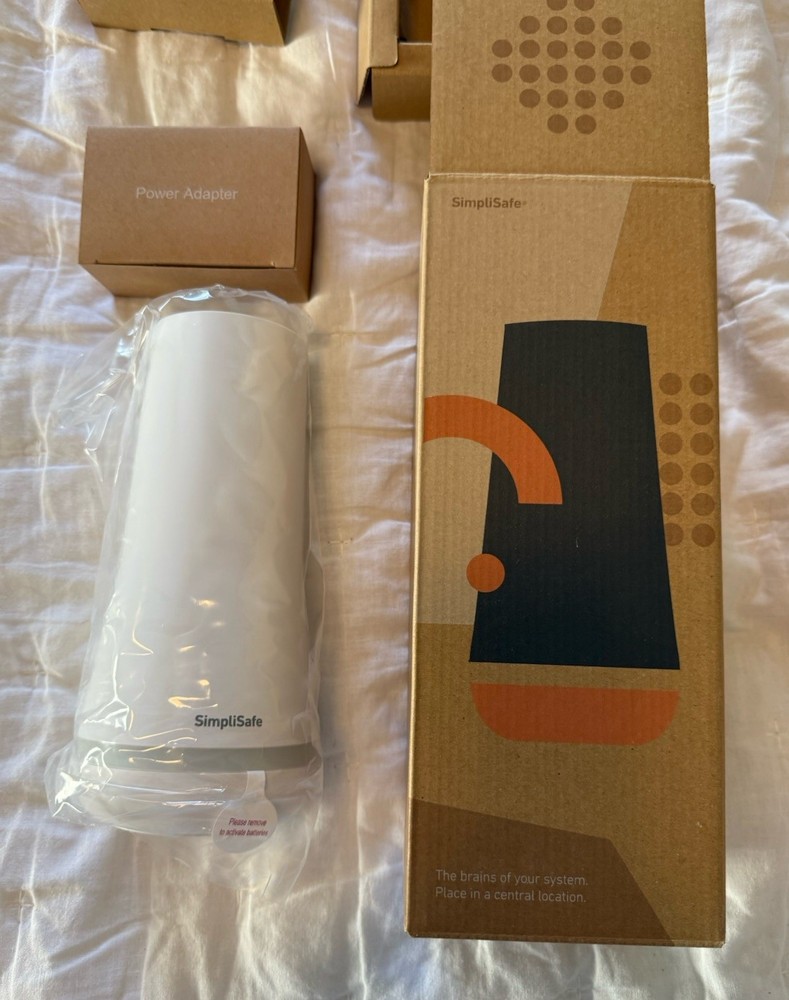 SimpliSafe Base Station, Keypad, and Stake Set