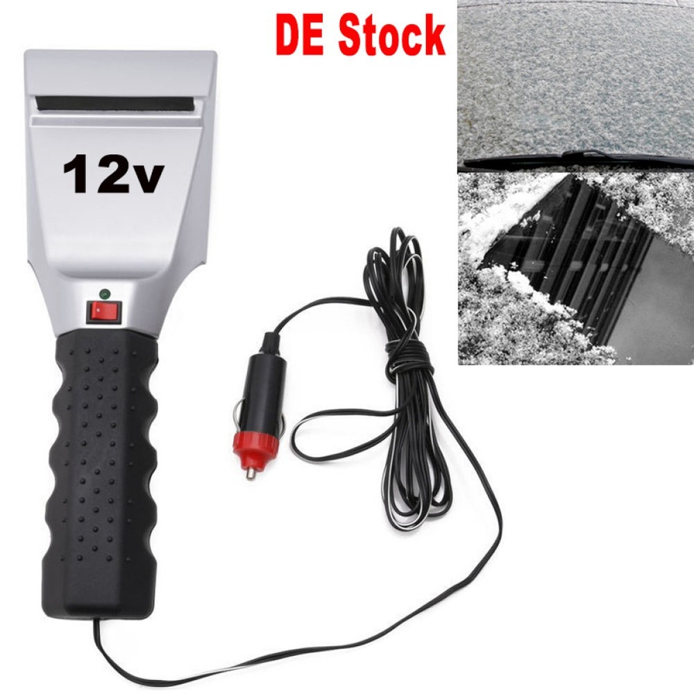 12 V Windscreen Snow Remover Electric Windshield Defroster Scraper Ice