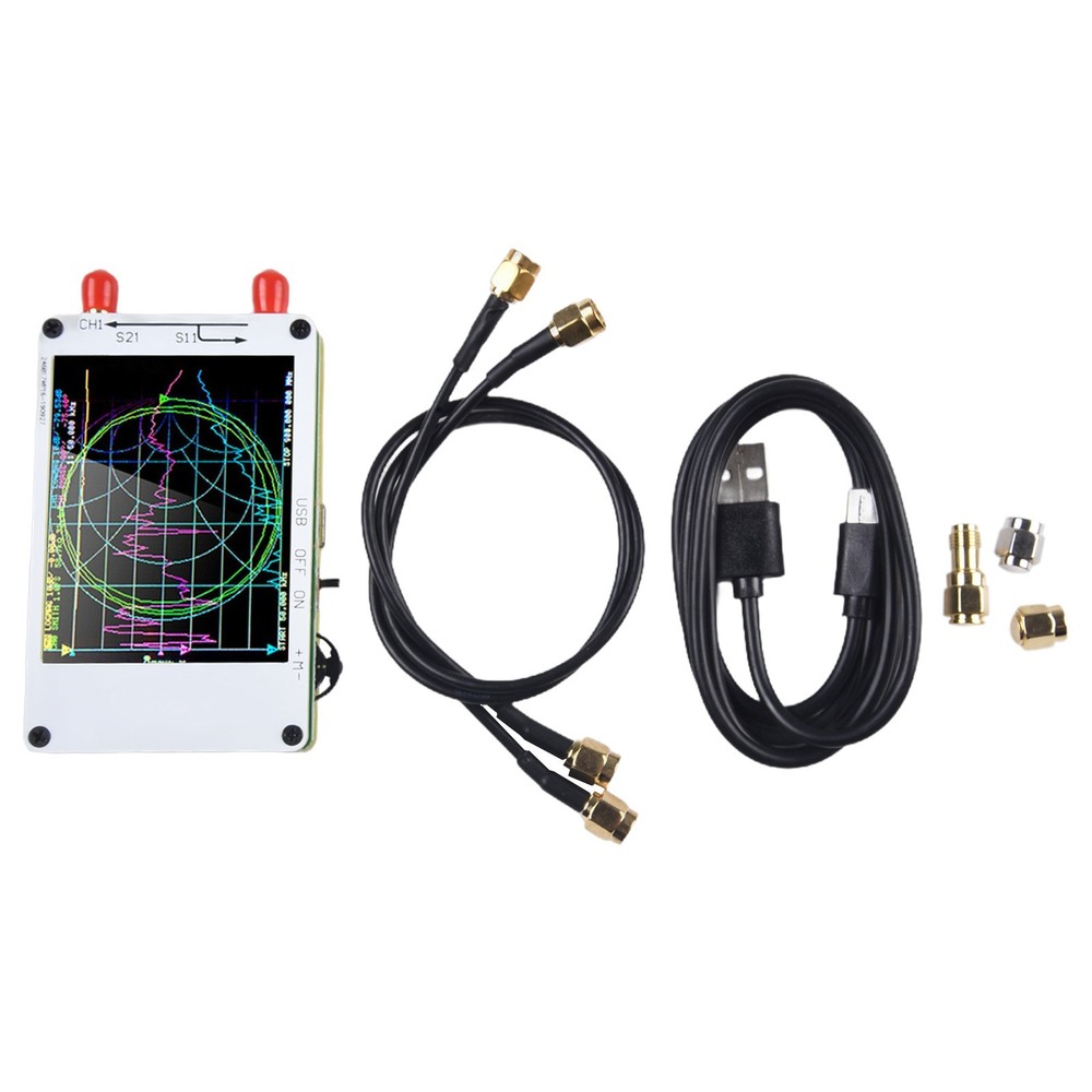 NanoVNAH4 Touch Screen Analyzer for Accurate S11/1 Parameter Measurement