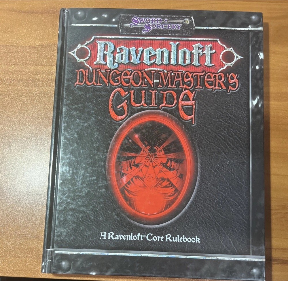 Ravenloft Dungeon Master's Guide NM Campaign Setting Core 3E D&D 3.5 rpg d20