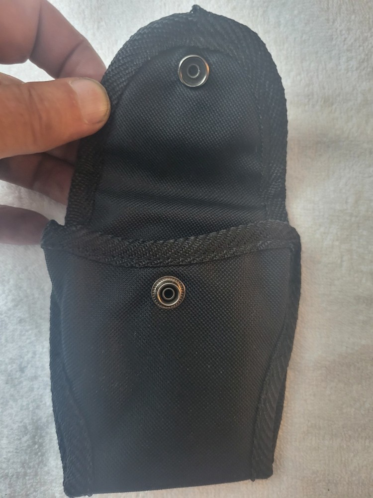 Pro Tech Outdoors Black Nylon Handcuff Case (B5)