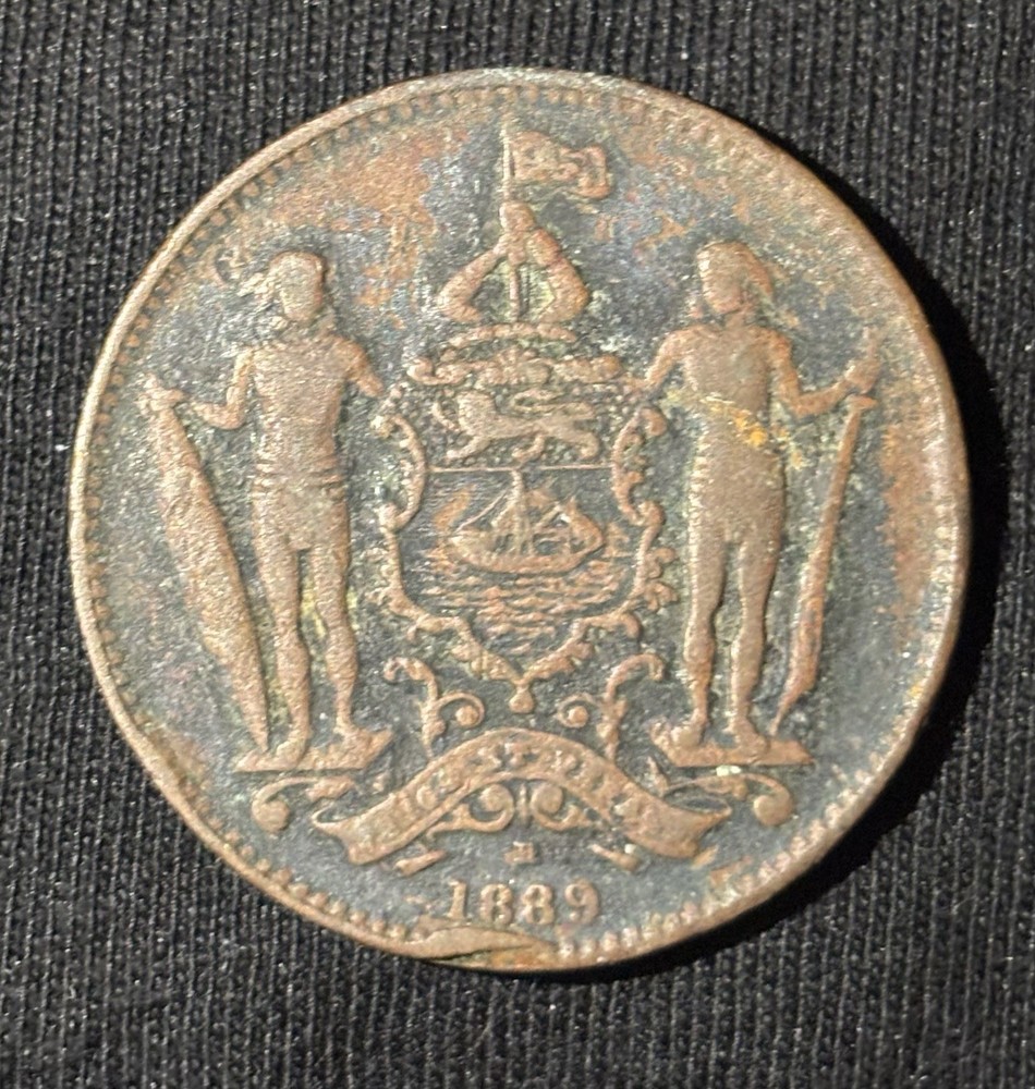 BRITISH NORTH BORNEO - One Cent - 1889H