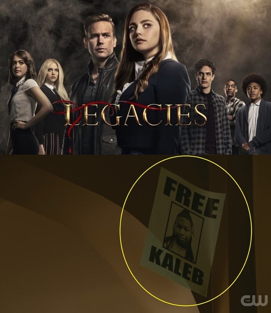 Legacies Screen Used Free Kaleb Signs