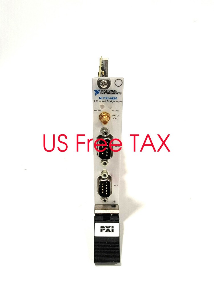 National Instruments NI PXI-4220 Strain Pressure Force Load Sensor Input Module