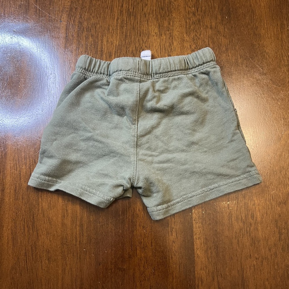 Carter's Baby Shorts 18M Olive Green Drawstring Pockets