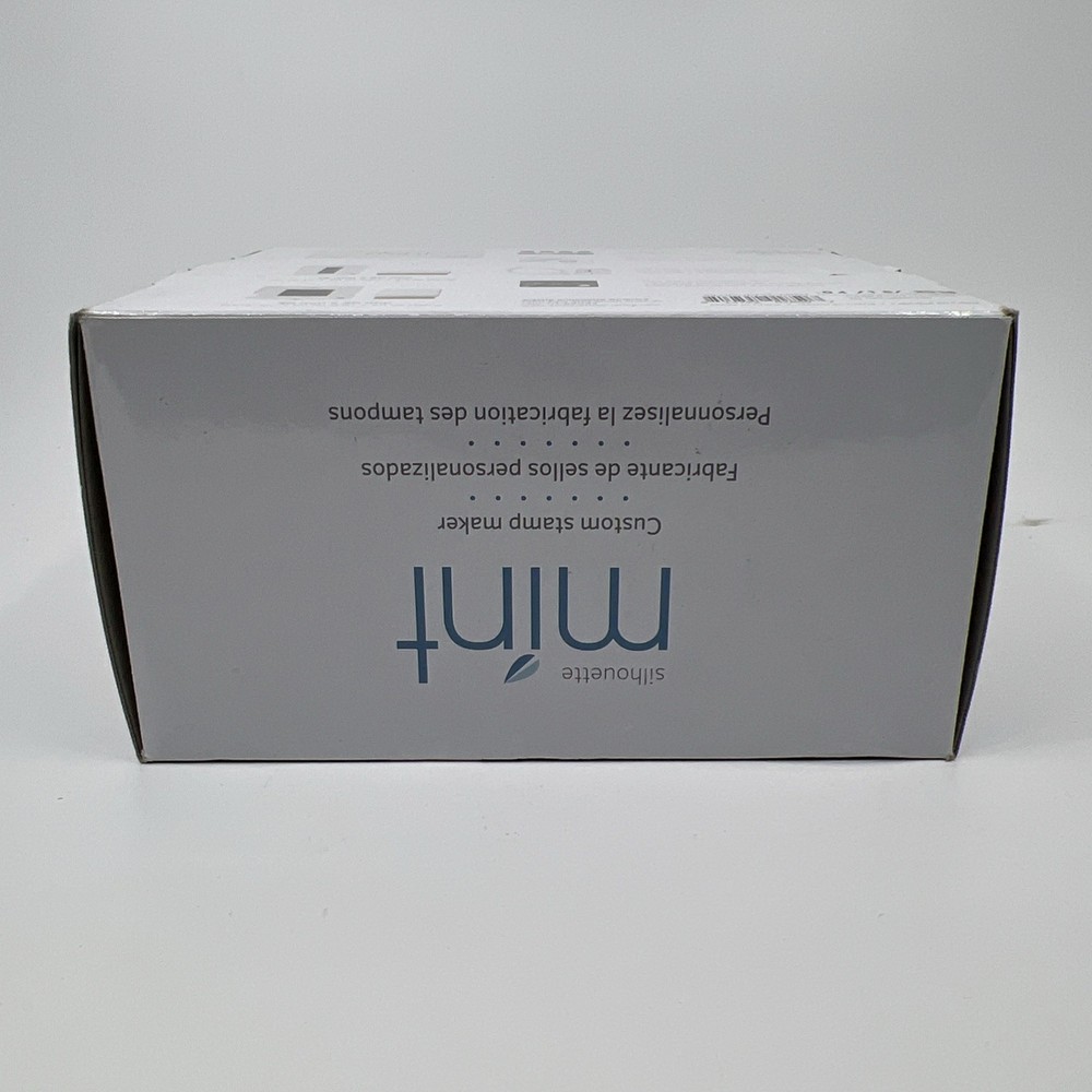 Silhouette Mint Custom Stamp Maker w Stamp Kits