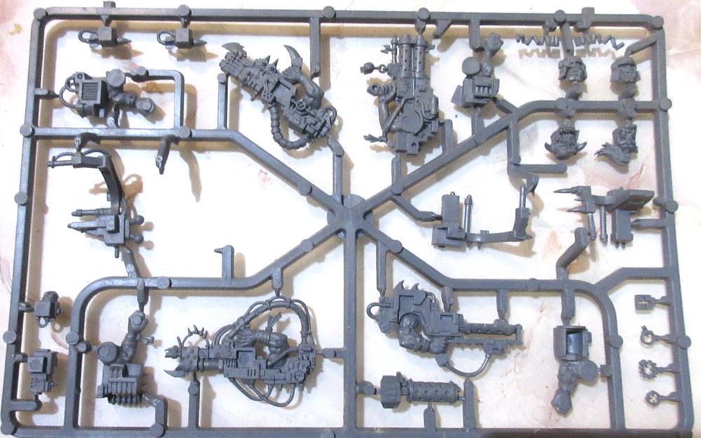 Warhammer 40K Orks Loota Bits sprues