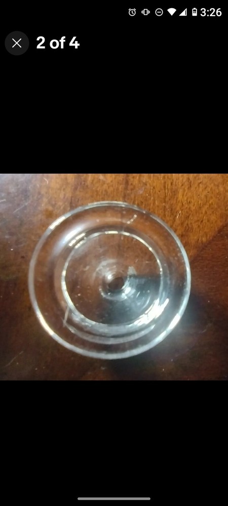 5 Single Hole Replacement Glass Bowl for Silicone Pipe(fits eyce spoon) Bulk