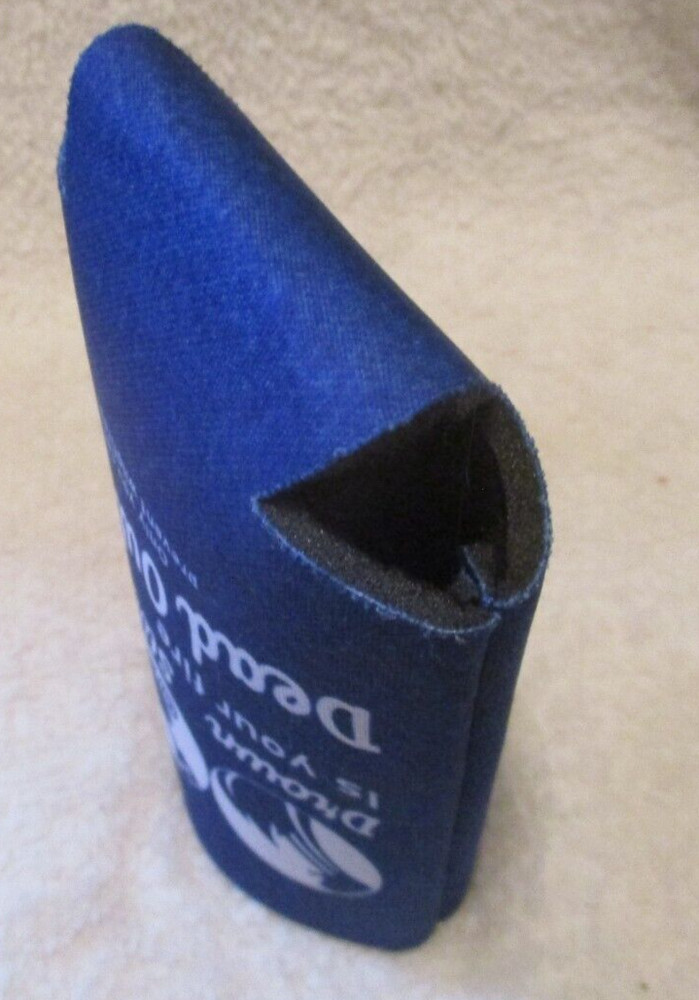Smokey Bear~Can Cooler~Blue~1 qty.