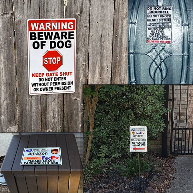 Property Protected Video Surveillance Warning Security Camera 5" x 7" Sign MS11