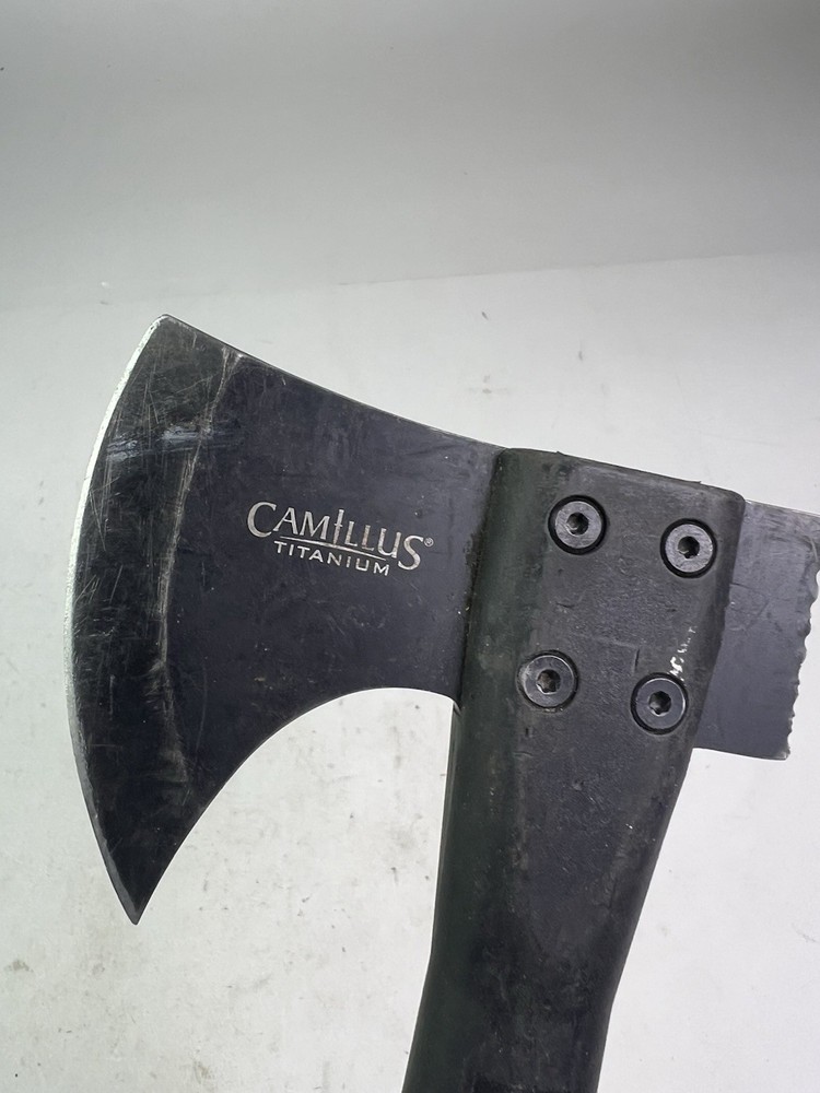 Camillus Ravenous Titanium Hatchet Axe Black