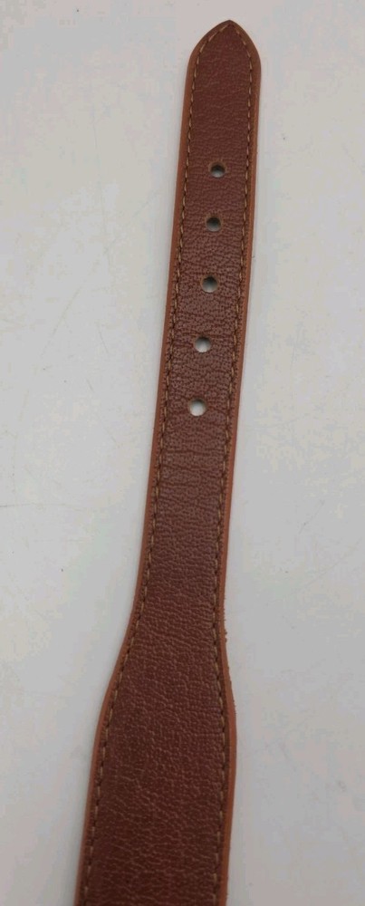LOOP LEATHER CO. Brown Leather Womens Belt Size M 83cm