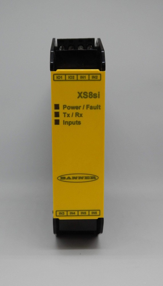 BANNER XS8SI 85070 - SAFETY CONTROLLER EXPANSION MODULE