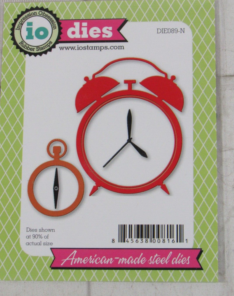 Impression Obsession Alarm Clock Die Cut, DIE089-N