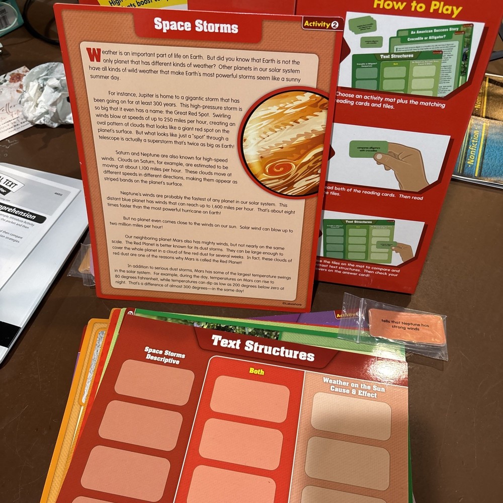 Informational Text Comprehension Center Fifth Grade