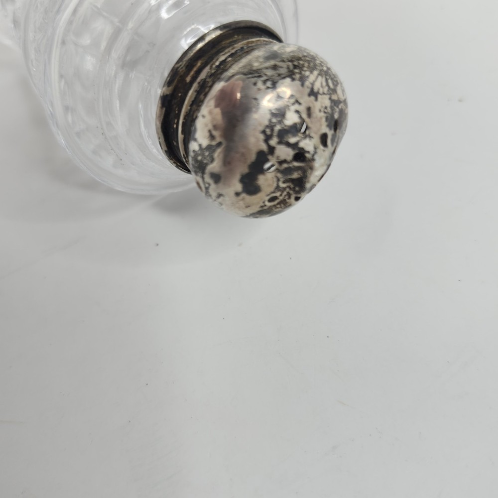 Imperial Cape Cod Crystal Footed Salt Or Pepper Shaker
