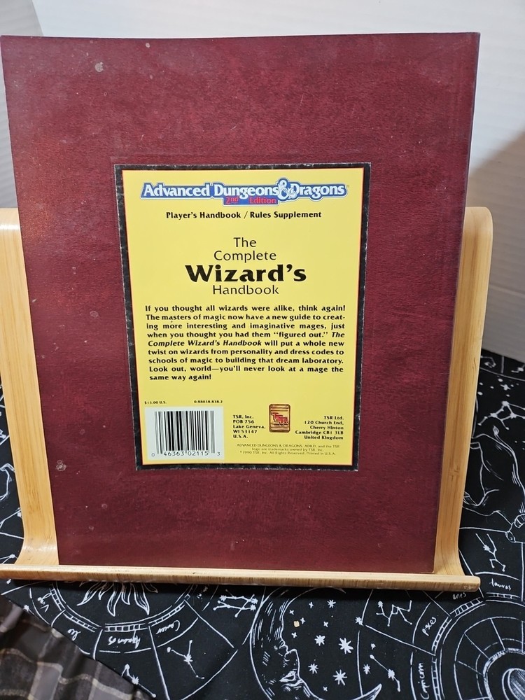 Advance dungeon dragon complete wizard's handboo