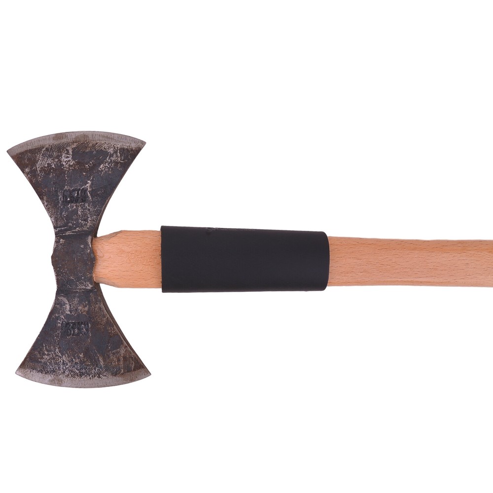 Leather Axe Handle Guard Collar Holster Protector Covers for Double Bit Axe